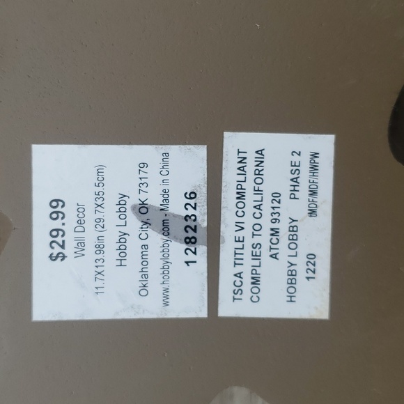 "&" Wall Decor - Picture 4 of 5